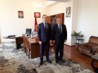 Посол Белоруссии встретился с руководителем Национальной Академии Наук Киргизии