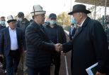 Исполняющий обязанности Президента Кыргызстана встретился с активом Джалал-Абадской области