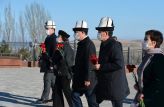 Садыр Жапаров принял участие в поминальных мероприятиях в комплексе "Ата- Бейит"