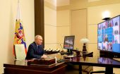 Владимир Путин провел совещание с членами Совета Безопасности