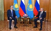 Владимир Путин встретился с коллегой из Казахстана