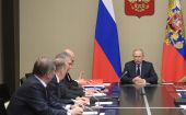 Владимир Путин провел совещание с членами Совета Безопасности