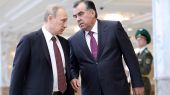 Владимир Путин и Эмомали Рахмон приняли участие в старте строительства объектов культуры