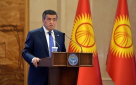 Сооронбай Жээнбеков подвел итоги деятельности на посту Президента Кыргызстана