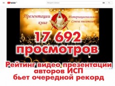 Писательская организация похвасталась рейтингами просмотров своих презентаций