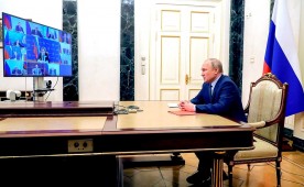 Владимир Путин провел совещание с членами Совета Безопасности