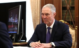 Владимир Путин провел встречу с временно исполняющим обязанности губернатора Херсонской области