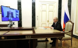 Владимир Путин провел совещание с членами Совета Безопасности