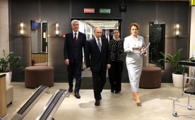 Владимир Путин посетил Единый центр поддержки участников СВО