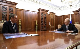 Владимир Путин встретился с губернатором Ленинградской области