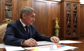 Владимир Путин встретился с главой Чувашии