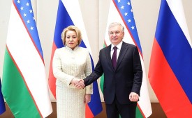 Валентина Матвиенко встретилась с Президентом Узбекистана